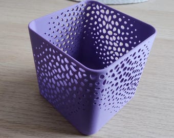 Voronoi Pencil Holder | Modern Geometric Desk Organizer | Minimalist Pen Stand for Office & Home | 3D Printable Desk Accessory