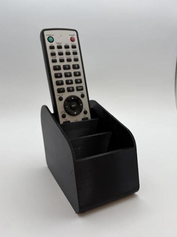 Remote Control Holder Organizer – Multi-Slot Desk & Living Room Storage – 3D Printer Ready Digital Print File