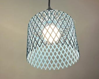 Modern Mesh Lamp Shade | Geometric Light Cover for Home Decor  | Elegant & Minimal Pendant Lamp | Contemporary Lighting Gift