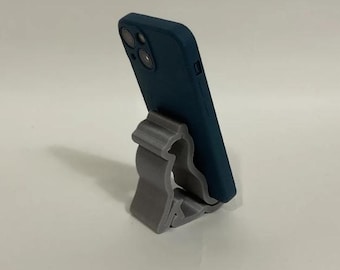 Cute Cat Shaped Phone Stand STL File | 3D Printed Animal Phone Holder | Digital Download for 3D Printers | Modern Desk Organizer
