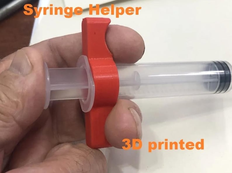 Syringe Helper Syringe Helper — Ergonomic Pressing Tool | Handle for Precise Dripping ...