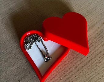 Heart Shaped Gift Box  Digital 3D Printing File | Cute Decorative Storage Box for Jewelry, Notes & Surprises | Perfect for Romantic Gifts