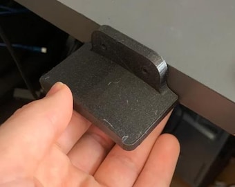 3Dプリント可能なヘッドホンホルダー スタイリッシュなデスク＆壁掛けマウント | モダンなヘッドセットスタンド | ネジや接着剤不要 | デジタル3Dプリントファイル