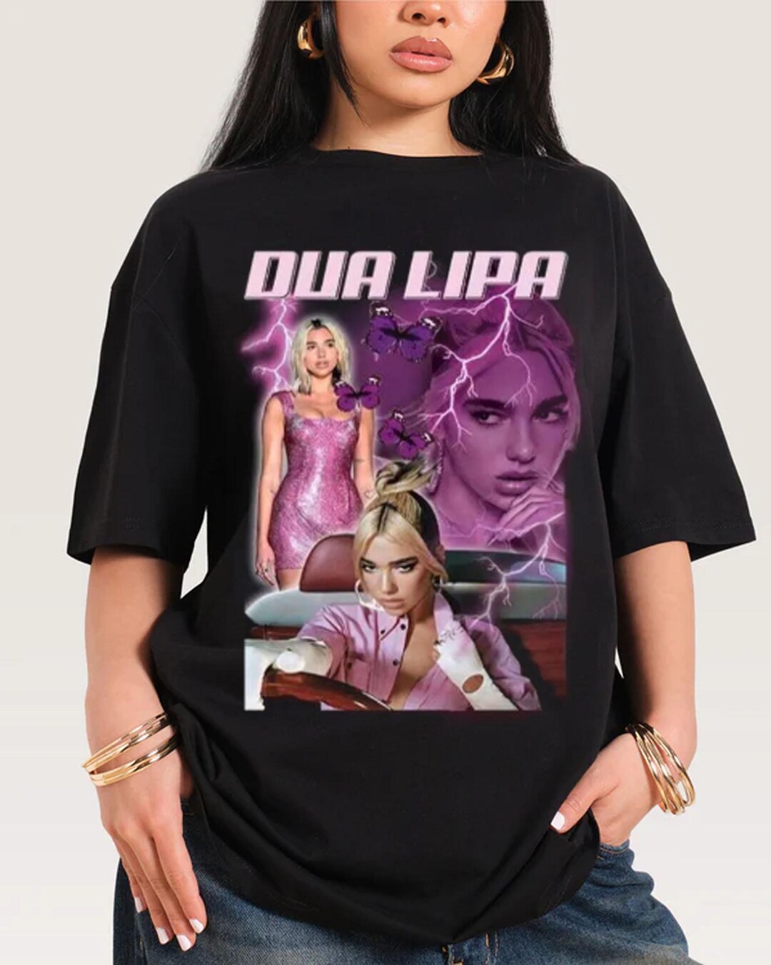 Dua Lipa T-shirt, Dua Lipa One Kiss Fan Merch T-shirt - Etsy