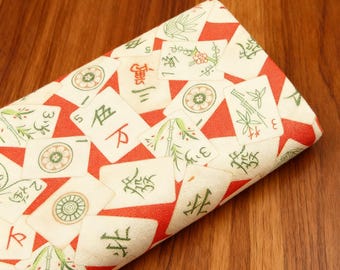 Classic Game Fabric mahjong tiles Games Fabric Cotton Fabric By The Half Yard DIY Fabric Handmade mkaterial, Sold by half yard