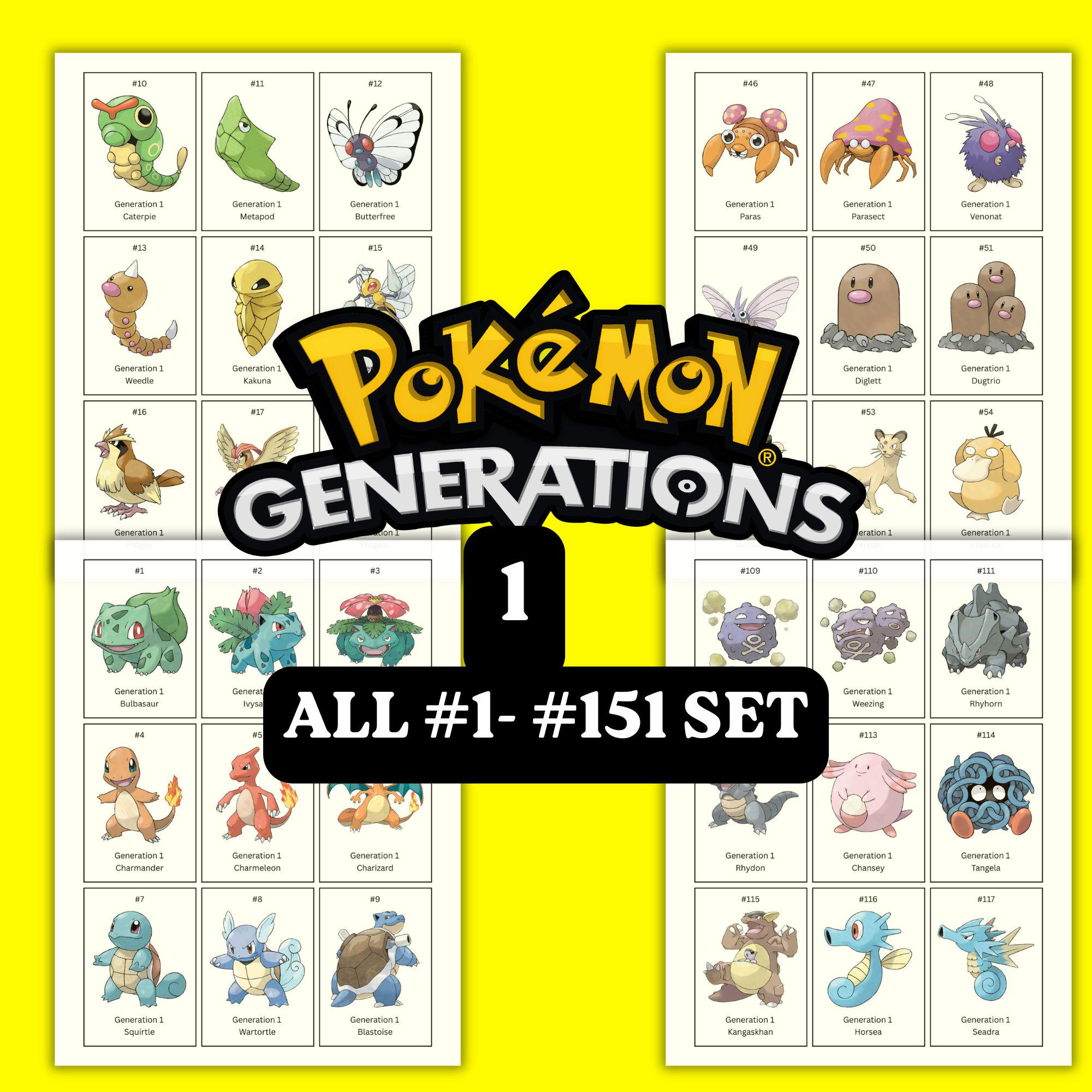 全国ポケモン図鑑 - Etsy 日本