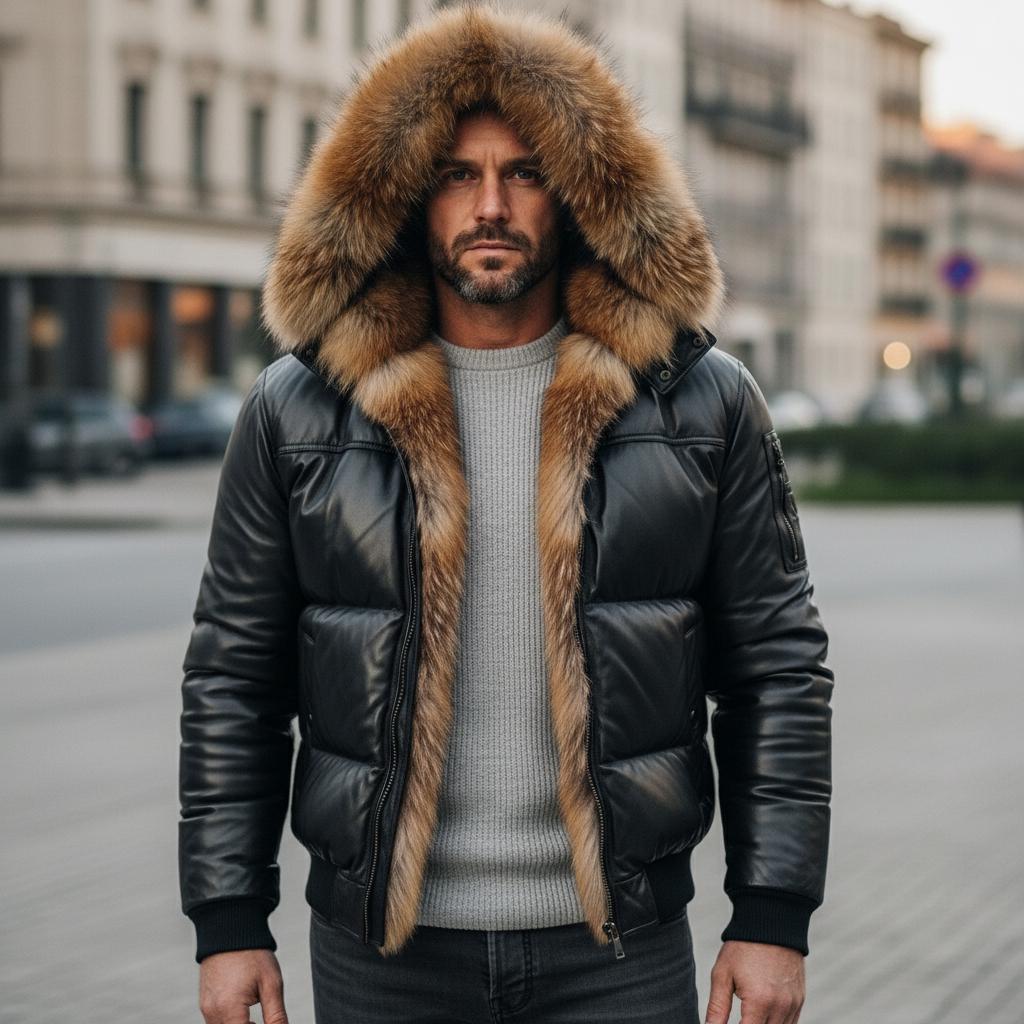 Gilet En Cuir Marron Doublé - Taille M (Medium) - Marque Siena Studio - État Neuf Sans étiquettes