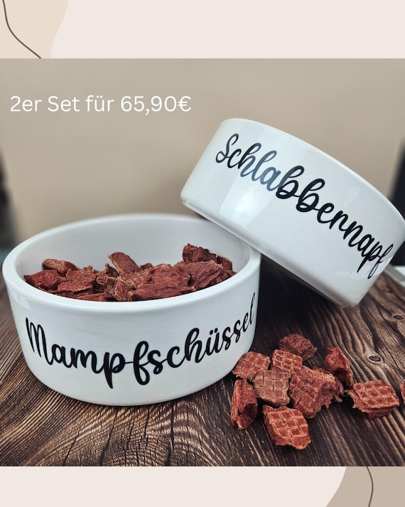 Geschenkideen für Hundebesitzer, Hundenapf Keramik, Personalisierter Hundenapf, Hundepapa oder Hundemama Geschenk, Geschenk Hundeliebhaber