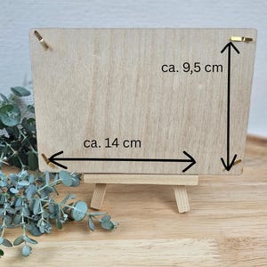 Geschenkkarte für Geld oder Gutscheine
Größe ca. 14x9,5 cm aus 3mm Birkensperrholz
Personalisiert mit Namen und das Alter des Geburtstagskindes als Zahl
Geldgeschenk Geburtstag 18, Geldgeschenk Geburtstag 50, Gutschein zum Geburtstag
