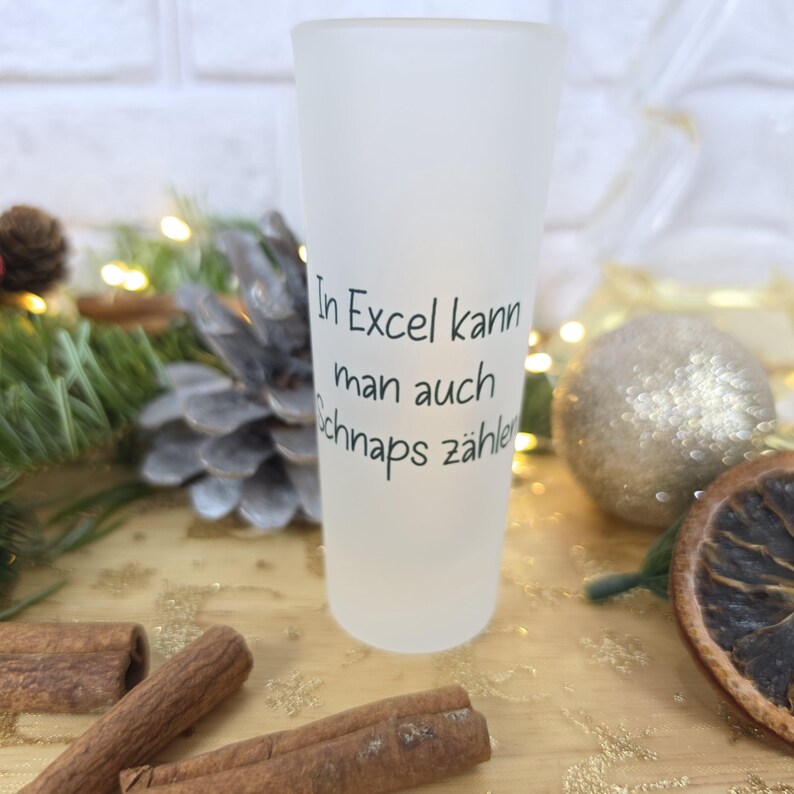 Small Christmas gifts, Christmas gifts for dad, shot glass, Advent calendar gifts for men, Christmas gift for girlfriend image 8