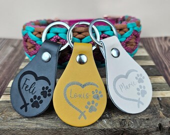 Schlüsselanhänger mit Gravur, Geschenke für Hundefreunde, Personalisierter Schlüsselanhänger, Geschenke Hundebesitzer, Hundemama Geschenk