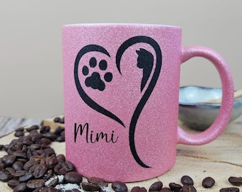 Gift for cat lovers, cat mug, personalized cat gift, personalized mug, cat gift, cat mom gift