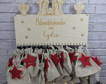 DIY Advent calendars, personalized Advent calendars, Christmas calendar ideas, Advent calendars for girls, Advent calendar ideas