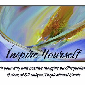 Inspirez-vous ! Un jeu de cartes aux pensées positives, un cadeau unique d'inspirations pour un rafraîchissement quotidien, des affirmations pour vous donner du pouvoir