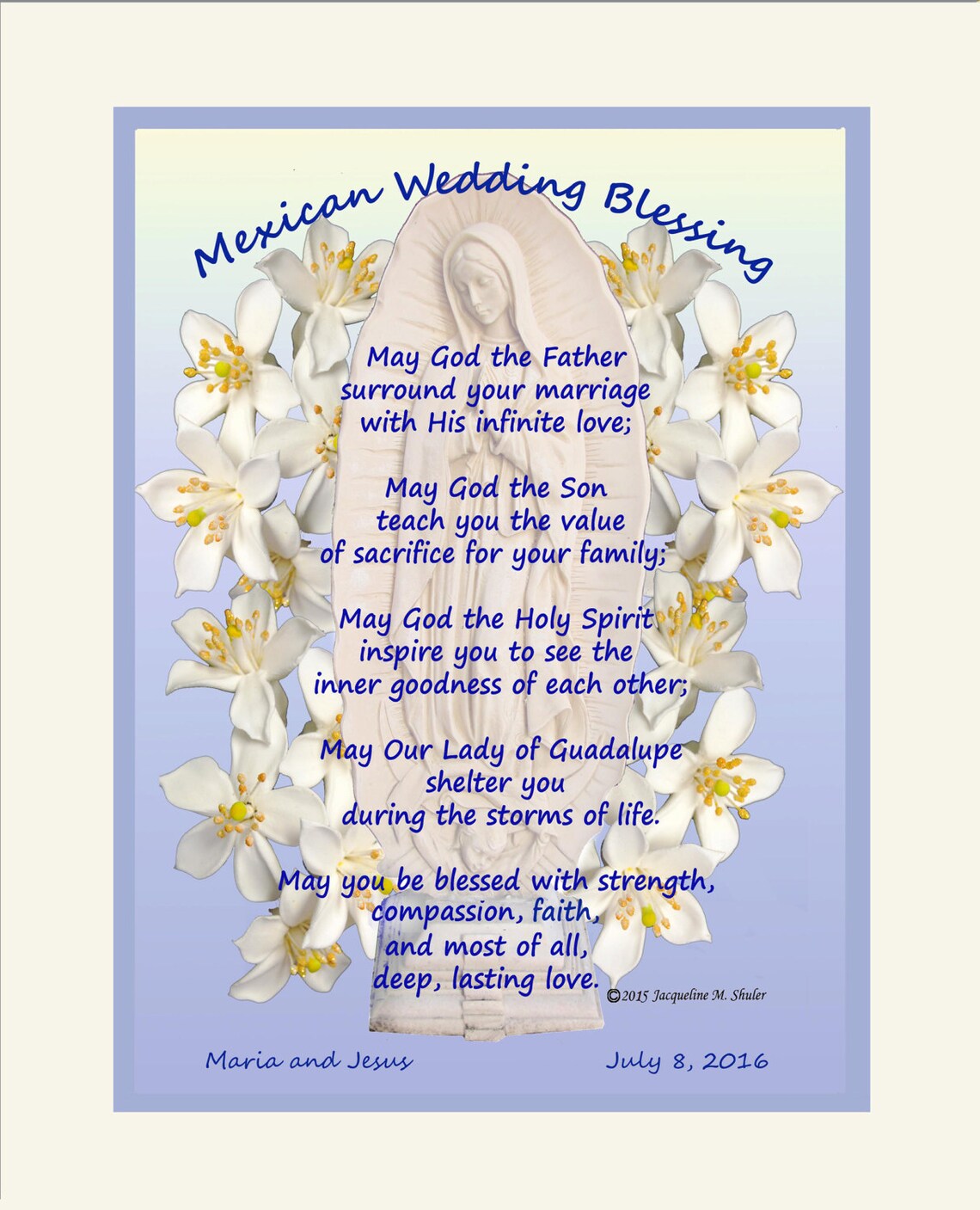 Mexican Wedding Gift Free US Shipping in Spanish or English Etsy