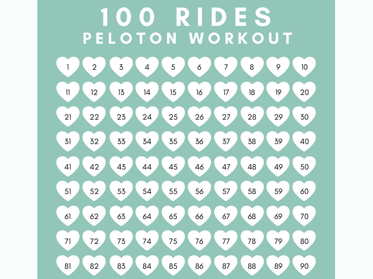 peloton 100 ride balloons