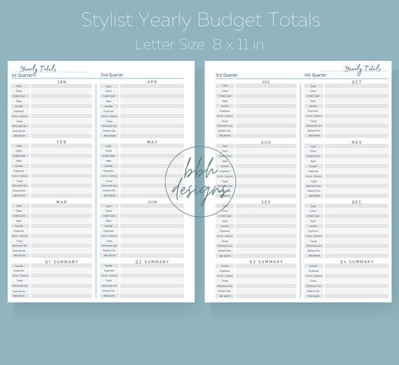 Hair Salon Monthly Spending Plan Template How To Open A Salon In 2024