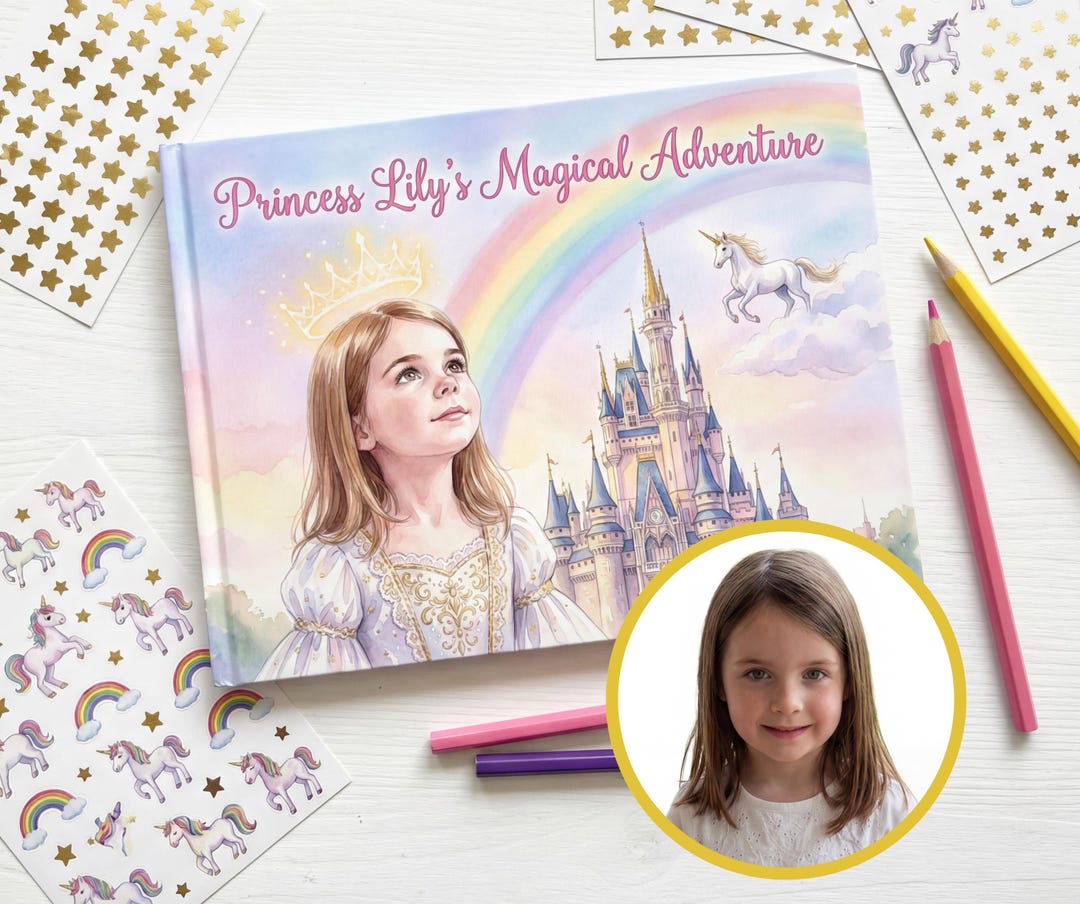 Personalized Princess Fairy Tale | Custom Story & Illustrations - Etsy