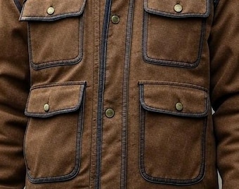 Veste cirée Barbour vintage, manteau imperméable country classique, style Barbour Beaufort ou Bedale d'occasion, vêtements d'extérieur britanniques pour hommes