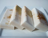 Key Lime Pie Soap for Men -  Key Lime Soap - Dessert Soap - White Soap with Green, Gold Splatter - Homemade Soap - Bar Soap