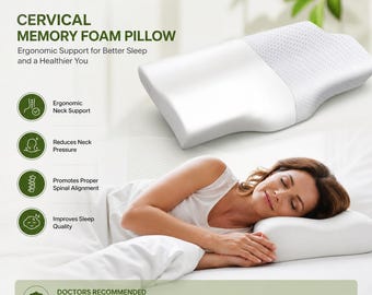 Tempur Original Pillow COVER ONLY 50x31cm Case Neck Pedic MEDIUM