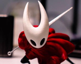 3D Printed Silksong Hornet Magnetic Fridge Magnet Detachable Cute Desk Ornament Hollow Knight Inspired Gift for Fans and Friends