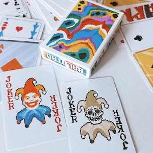 Balatro Collector speelkaarten deck 54 kaarten pokerset met custom jokers op roguelike game geïnspireerd cadeau tafelblad