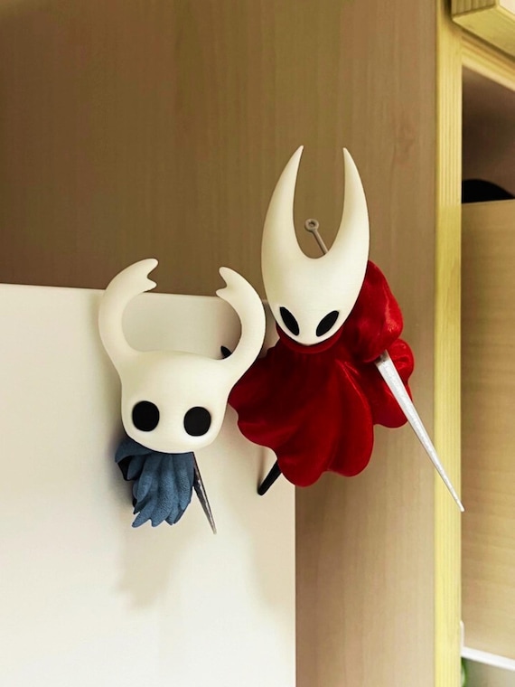 3D Printed Silksong Hornet Magnetic Fridge Magnet Detachable Cute Desk Ornament Hollow Knight Inspired Gift for Fans and Friends