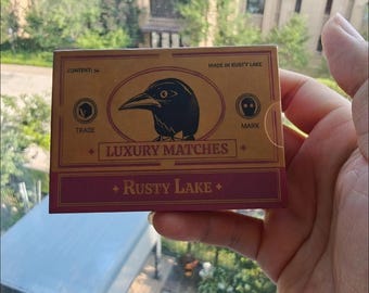 Rusty Lake Anniversary Playing Cards Embossed Poker Deck 54 Cards Puzzle Game Merch Indie Gamer Gift 9x6cm Collectible Deck