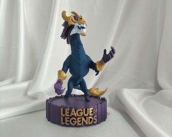 Figura de Aurelion Sol hecha a mano: coleccionable de LoL impreso en 3D