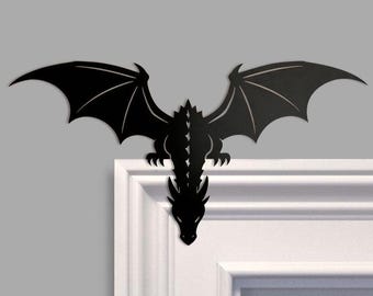 Dragon Metal Door Topper