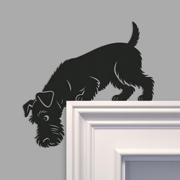 Airedale Terrier Metal Door Topper