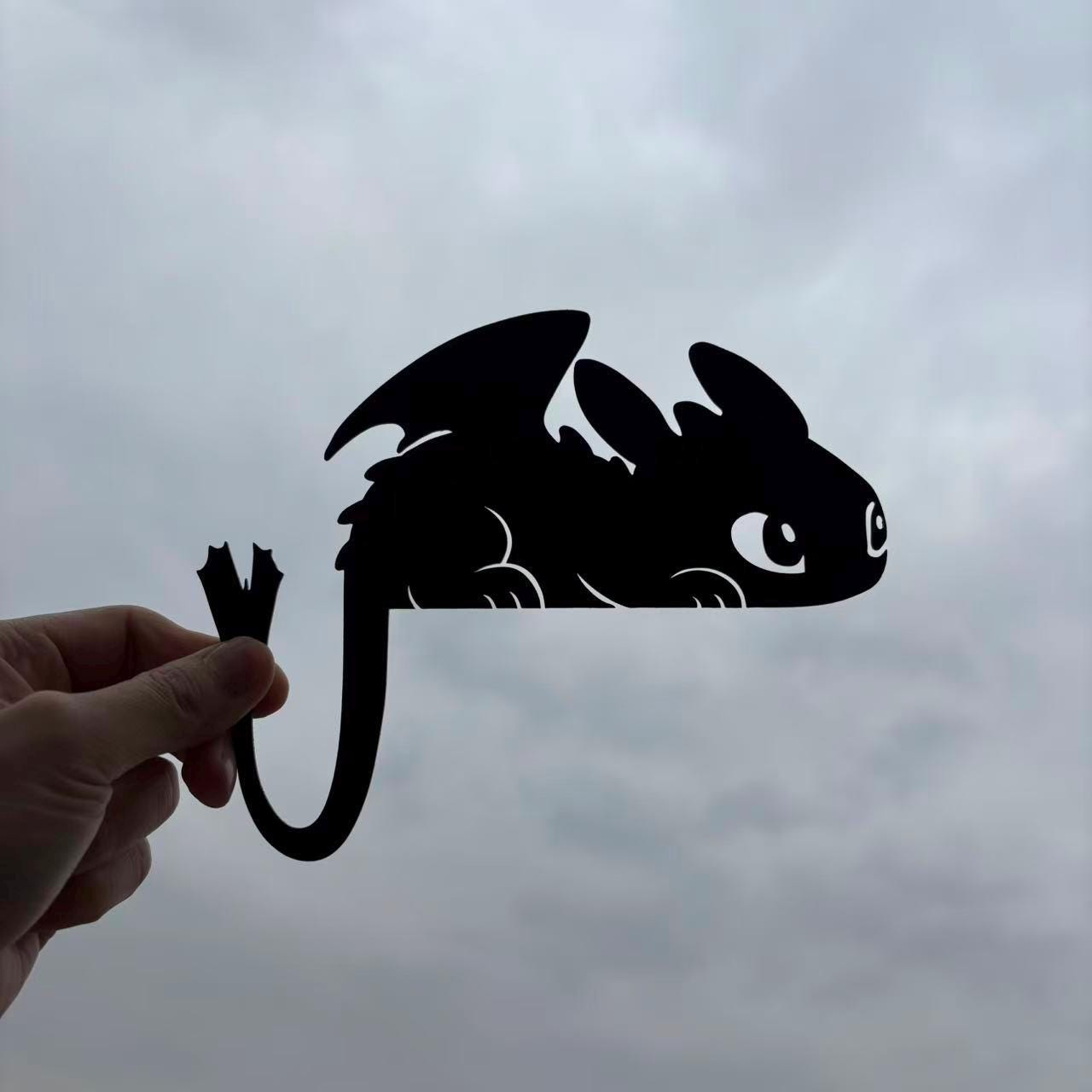 Tree Topper Toothless Cute Toothless Dragon Metal Door Topper - Etsy