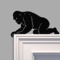 Cowardly Bigfoot Metal Door Topper product logo