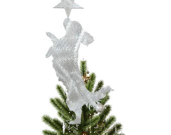 Cavalier King Charles-spaniël ster kerstboomtopper, Cavalier King Charles-spaniël, decoratie kerst, kerstcadeau, handgemaakt
