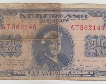 1950年代のオランダ紙幣、戦後のギルダー紙幣 - Etsy 日本
