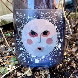Blood Moon Clear Sticker
