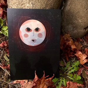 Blood Moon Print