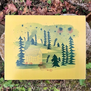 Haunted Woods Print