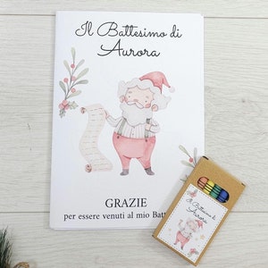 Libro da Colorare di NATALE per bambini, 2 anni, 3 anni, 4 anni, battesimo, Compleanno, giochi di natale, attività natalizie, asilo nido