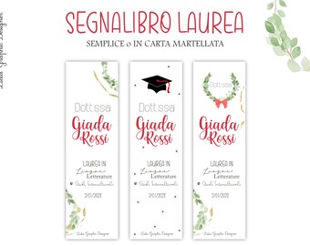 12 Segnalibri Con Nappa Colorati - Carta Resistente, Regalo Per Studenti, Laureati, Amici