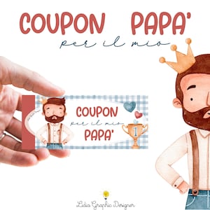 COUPON regalo festa del Papà, idea regalo natale papà, regalo compleanno papà, super papà, cioccolata papà, party kit papà, regalo per lui