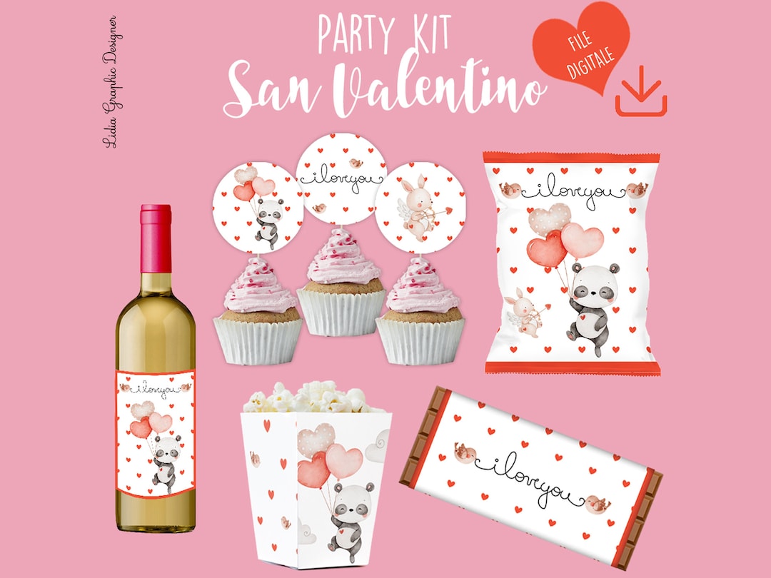 VALENTINE'S PARTY Kit, Couple, Gift for Boyfriends, Christmas, Lovers