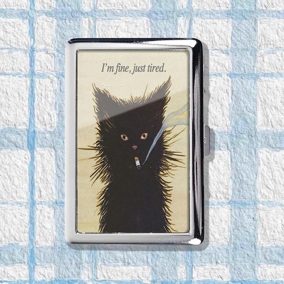 high end cigarette case Personalized Cigarette Case, Wood Cigarette Box, Metal Cigarette Holder,  Custom Gift, Christmas Gifts, Father Gift, Unique Gift for Him/her