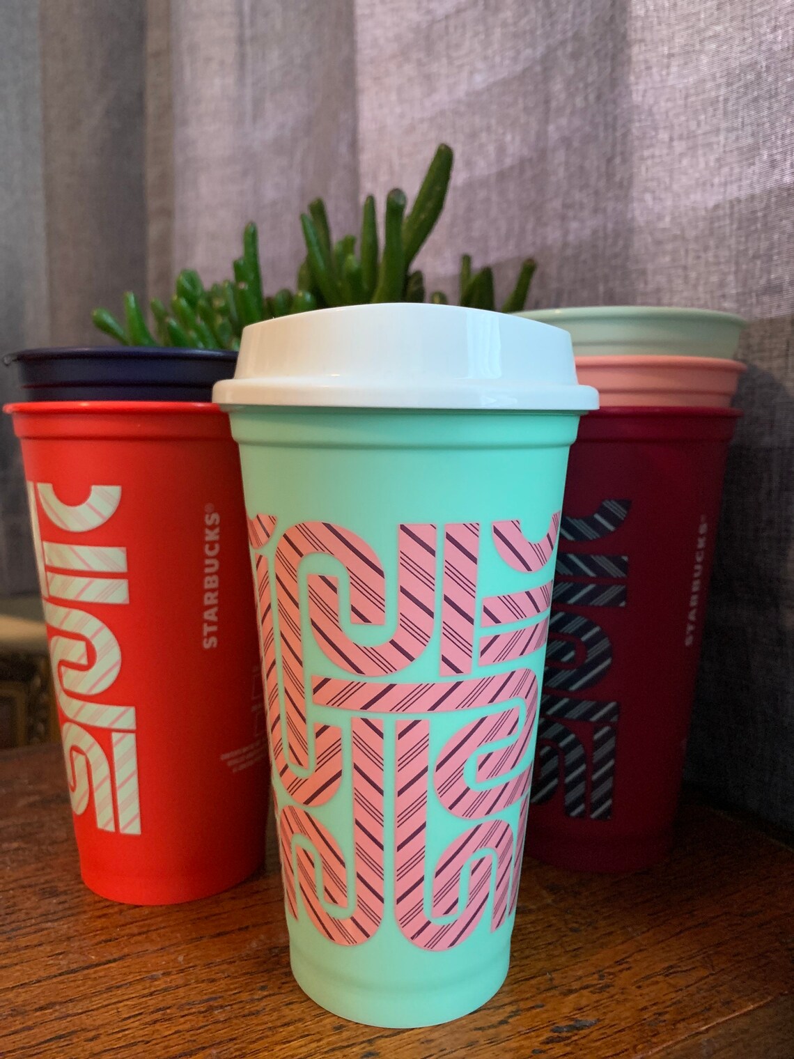 Starbucks Reusable Hot Cups Holiday 2020 Color Changing Cups Etsy