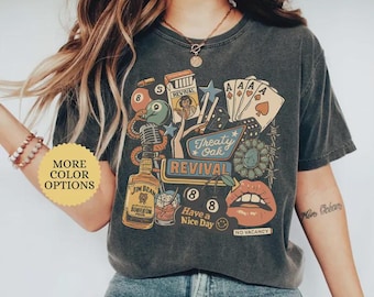 Camiseta Treaty Oak Revival, Camiseta de música country, Camiseta de vaquero del oeste, Camiseta de vaquera, Camiseta para amantes de la música, Camiseta de música del oeste