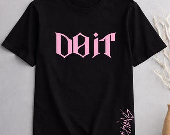 Camiseta infantil para fans, Merchandising rosa para fans, camiseta para fans, camiseta de concierto