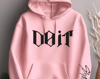 Sudadera con capucha para niños, merchandising rosa para fans