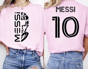 Kids Lionel Messi Soccer T-Shirt: Football Fan Tee