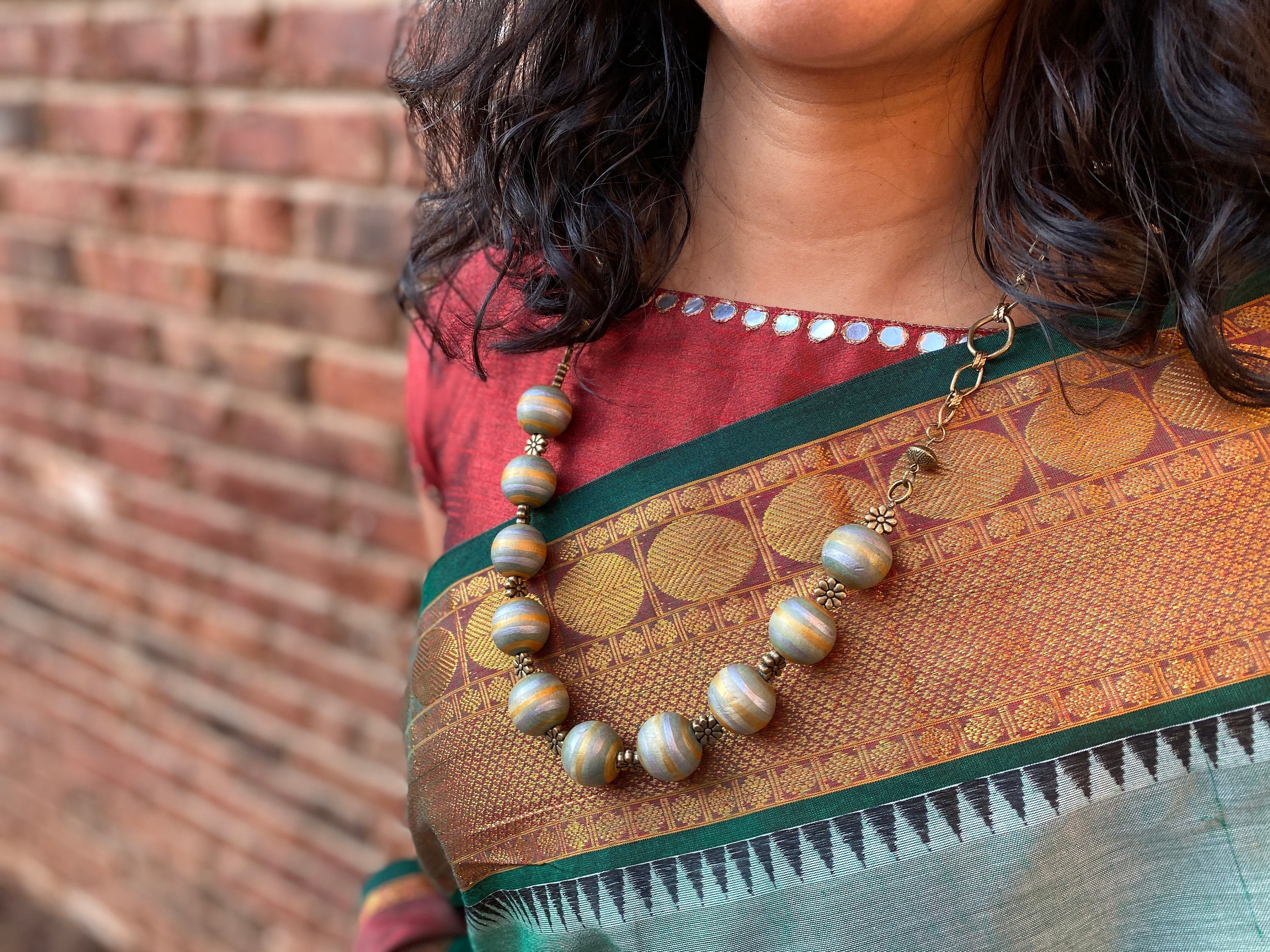 Chunky Statement Necklace Big Bold 
